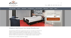 Desktop Screenshot of crowninn.nl